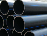 Tuyau en PEHD de grand diamètre DN800 DN1000 DN1200 pour système de drainage et d'assainissement