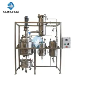 Sukichem 50L 100L 200L 300L 500L stainless steel batch reactor vessel turnkey esterification polycondensation lab reactor