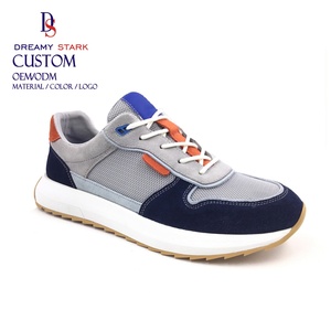 Dreamy Stark Shoe Manufacture Custom Color Best Selling Genuine Leather Men's Casual Sneakers Men Sport Custom Shoes - Product Image 1