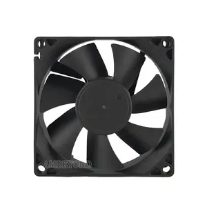 Large Wind 6v 2 Pin 24v 8025 UL 12 V 80mm Dc Cooling Fan For Incubator