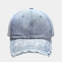 Gorras de béisbol de tamaño ajustable desgastadas lavadas suaves sin construir en blanco personalizadas sombreros de papá