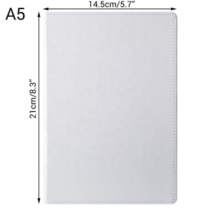 Forniture per la scrittura da viaggio per la casa dell'ufficio scolastico personalizzato di alta qualità quaderno per sublimazione a trasferimento termico in pelle PU - Product Image 3