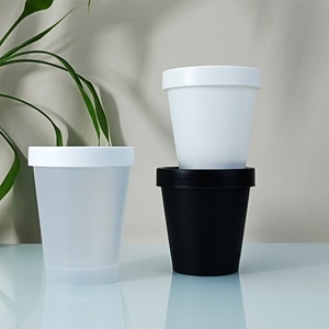 Muestra Gratis, Frascos Vacíos de Plástico para Crema Cosmética, Exfoliante Corporal, con Tapa, en Blanco, Verde, Rosa, 50ml, 100ml, 200ml, 250ml - Product Image 5