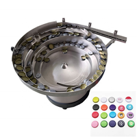 Distributeur de bol vibrant en acier inoxydable 304 pour couvercle de bière Machine d'alimentation de bol vibrant en plastique