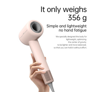 Hair Dryer 1600W High Speed Ionic Negative Ion BLDC Motor Constant Temperature Nozzle Not Included Time Pink - Product Image 2