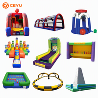 Collection de jeux gonflables commerciaux Ceyu – Ensemble interactif multi-activités pour fêtes, carnavals, enfants et adultes – Location en gros