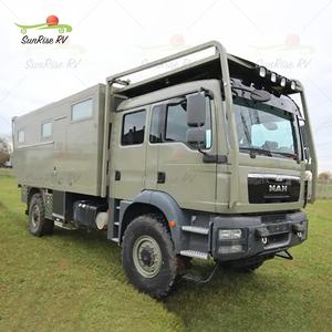 Autocaravanas Sunrise RV 4x4, Cápsula <span class=keywords><strong>Camper</strong></span> para Autocaravana, <span class=keywords><strong>Camper</strong></span> Personalizado Deslizable para Camioneta, <span class=keywords><strong>Camper</strong></span> para Camioneta de Expedición <span class=keywords><strong>Mercedes</strong></span> <span class=keywords><strong>Unimog</strong></span> - Product Image 1