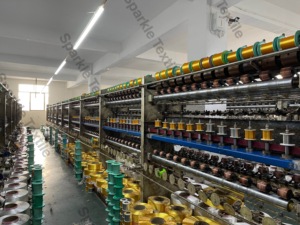 Sợi Kim Loại Thêu Morocco Sợi Tơ Nhân Tạo Polyester Lấp Lánh 150D Sợi <span class=keywords><strong>Lurex</strong></span> Loại MS ST Sợi Thêu Kim Loại Ánh Kim - Product Image 5