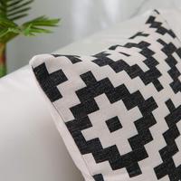 Housse de coussin imprimée, taie d'oreiller décoratif de la maison pour canapé