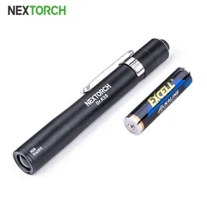 Hoge Kwaliteit Zaklamp Nextorch K3s Geel Licht Medische Diagnostische Penlight Inclusief Een Aaa Batterij Medische Led Zaklamp