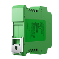 Konverter sinyal suhu termokopel tipe K 0-1300 derajat, 4-20mA 0-10V 0-5V 2 In 2 Out pemancar sinyal suhu