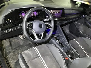 2024 pour Volkswagen <span class=keywords><strong>Golf</strong></span> <span class=keywords><strong>8</strong></span> 280TSI <span class=keywords><strong>R</strong></span> <span class=keywords><strong>Line</strong></span> Sièges en cuir <span class=keywords><strong>rouge</strong></span> foncé FWD Electric Auto System Turbo 17 \ "Pneus-Meilleur Prix Exportation de Voiture - Product Image 3