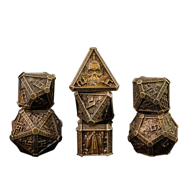 The Newest Design Wizard Dice for Table Top Role Playing Game