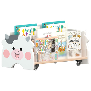 Organiseurs de jouets et armoire de rangement pour bébé en bois à 2 niveaux multifonctionnels pour la <span class=keywords><strong>chambre</strong></span> des enfants et la salle de jeux - Product Image 2