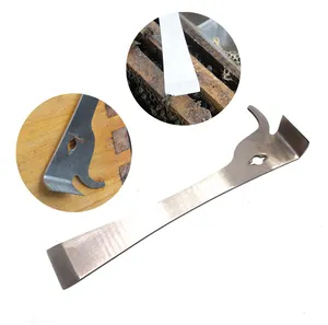 Supplies Honey Uncapping Scraper Knife BeesFrame Lifter Cutter Tool Beekeeper Imker Stainless Steel Cleaning Hive Fork