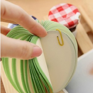 Notas Adhesivas 3D con Diseño Realista de Manzana, Bloc de Notas sin Adhesivo para Regalos Promocionales - Product Image 3