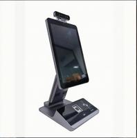 Kiosque de paiement Android à écran tactile de 10,1 pouces avec reconnaissance faciale et lecture de codes pour les distributeurs automatiques de repas