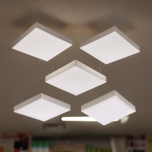 Plafoniera LED 24W a montaggio superficiale, pannello quadrato per uso interno - Product Image 3