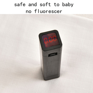 70x70 cm lớn tái sử dụng 100% cotton muslin vuông yếm trắng và mặt vải bé quần áo tã - Product Image 6