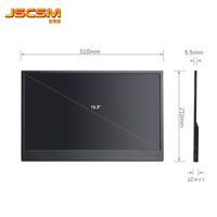 IPS Full HD 1080P FreeSync 100% SRGB USB C 13.3 pouces moniteurs portables pour ordinateur Portable PC Smartphone PS4 Xbox écran externe