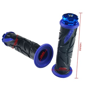 Motorcycle Modification Accessories Spider Style Handle Rubber Dual Color Handle Cover Throttle Handle Fuel Dispenser Newcomer - Product Image 4