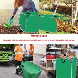 Colector de hojas de algodón plegable de último diseño moderno 2025 y recogedor caducifolio emergente para jardín y patio para sala de estar - Product Image 3