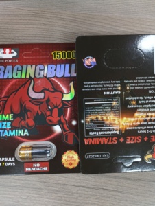 Cápsulas Raging Bull, Suplemento Herbal en Cápsulas, Potenciador de la Potencia Masculina, Mejora la Vitalidad y la Resistencia, Gran Venta - Product Image 4