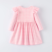 Robes de Noël pour Filles, Collection Boutique, Manches Longues, Boutonnées, Respirantes, Vente en Gros, Automne Hiver, Prix Bas, Sans Taxes Douanières