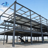Edificio Prefabricado de Acero de Varios Pisos para Proyectos de Almacenes, Estructura de Acero y Sistema de Paneles Sándwich Aislados, Diseño Personalizado