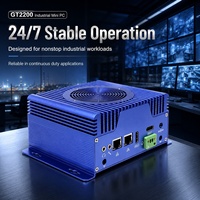 Computadora de Automatización Industrial Intel Core, Doble HDMI, 2 COM, 8 USB, 24/7, para Líneas de Producción Robóticas