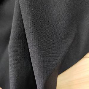 올 시즌 블랙 플레인 비즈니스 세트 300 g/m 43 울 53 폴리 에스테르 4 탄성 힘 최진 울 원단 - Product Image 5