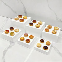 White Wedding Food Riser Acryl Display Stand für Catering Buffet Tisch Dessert Stand Hochzeits dekoration
