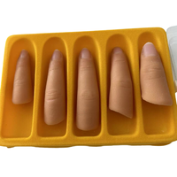 Doigt prothétique Membres artificiels Doigt cosmétique en silicone Couleurs personnalisées Bras prothétique