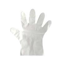Gants jetables en TPE résistants à la chaleur, imperméables, écologiques, d'épaisseur moyenne, flexibles, à texture lisse pour le nettoyage et l'utilisation en cuisine