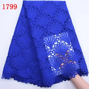 Dubai African Soft Guipure Cord Net Lace Fabric With Stones Wholesale Price Nigerian Tulle Lace Fabric For Party 1799