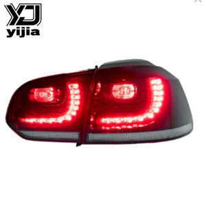 Feux arrière pour <span class=keywords><strong>Golf</strong></span> <span class=keywords><strong>6</strong></span> (2009-2013) - Modèle GTI R20 <span class=keywords><strong>LED</strong></span> dynamique modifié 777 12V - Product Image 5