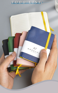 Sổ Ghi Chép Bìa Da PU A6 A7 Sổ Ghi Chép Văn Phòng Lật Sổ Ghi Chép Giấy Dày Mini Sổ Ghi Chép Nhật Ký Nhỏ Cho Nhật Ký Cai Trị Văn Phòng - Product Image 6