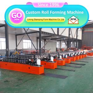 Encalado automático Drywall Light <span class=keywords><strong>Steel</strong></span> Material que hace la máquina Perfiles de marco de quilla C Stud Roll Forming <span class=keywords><strong>Machine</strong></span> - Product Image 4