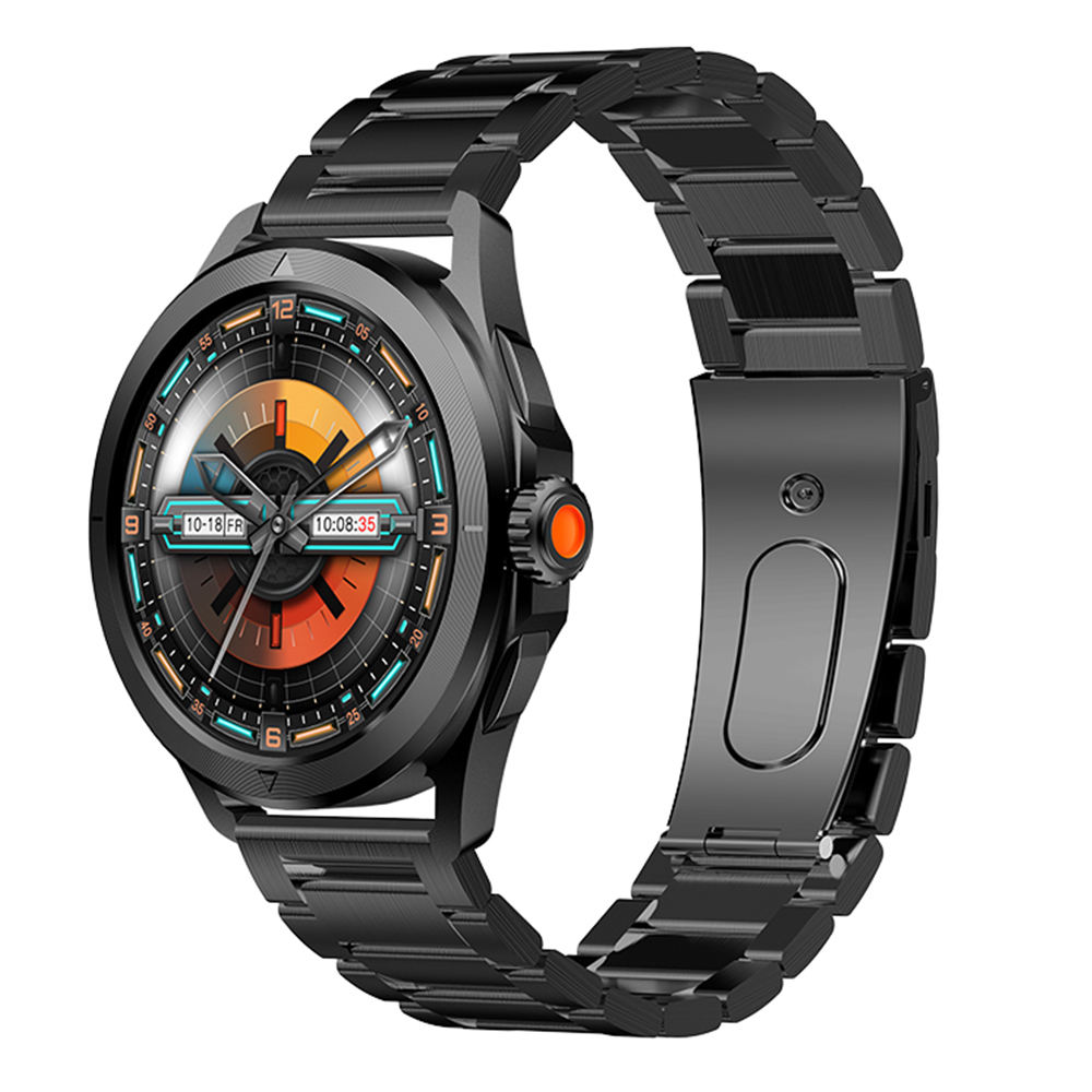 Relojes HW5Pro+ Smart Watch 1.43Inch AMOLED BT Call ChatGPT 1GB Memory Blood Pressure Round Men Smartwatch 2025