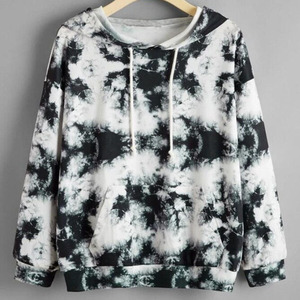 Vendita calda europea e americana Tie Dye con cappuccio stampa a farfalla Casual in scatola <span class=keywords><strong>felpa</strong></span> con cappuccio e felpe per uomo e donna - Product Image 5