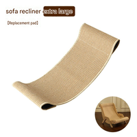 Griffoir pour chat en forme de M, vertical, en sisal, avec planche ondulée, durable, à fixer au mur, protection de meubles, tapis pour chaton