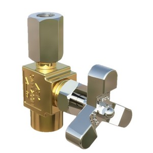 Válvula de manómetro Ask SA 100-2, amortiguador de baja presión para tipo de diafragma estándar japonés - Product Image 3