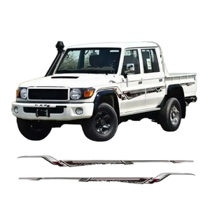 Accesorios para Autos YBJ, Adhesivo para Carrocería Land Cruiser LC76 FJ79 2007-2021 2024-2027, Vinilo de <span class=keywords><strong>4</strong></span> <span class=keywords><strong>Mil</strong></span> de Grosor, Garantía de 6 Meses, Franjas para Puertas - Product Image 1