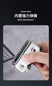 สปริงปิดประตูอัตโนมัติแบบไฮดรอลิก สแตนเลส รูปทรงผีเสื้อ สำหรับพื้นผิวเรียบ ห้องครัว ห้องนั่งเล่น ขนาด 35 มม. 180 องศา - Product Image 5