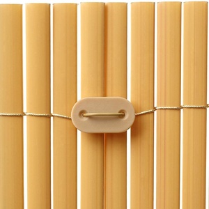 PVC <b>Fence</b> Double Face Garden Balcony Privacy Screen Nature Treated Wood for Decoration - Product Image 4
