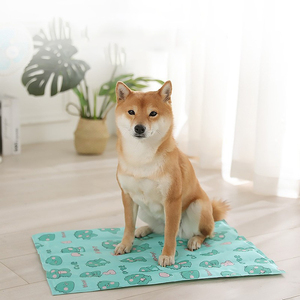 Dog Pads Summer Iced Bean Pads Ice Silk Dog <b>Nest</b> Summer Cooler Pads for Small Dogs Cooler Pads Summer Iced <b>Nest</b> Sleeping Pads - Product Image 2