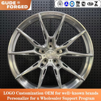 Jantes de voiture de luxe en alliage forgé monobloc GUDE, 1 pièce, brossées, 5x114.3 5x130 5x120 5x112, personnalisées pour Lexus Sf90 Audi BMW