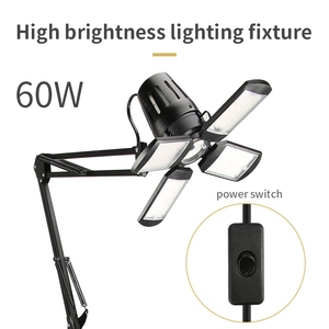 Estación de Trabajo Móvil Multifuncional para Tatuajes con Luz de 60w, Soporte Doble Ajustable para Teléfono, Mesa de Trabajo para Tatuajes, Carrito de Trabajo para Tatuajes - Product Image 3