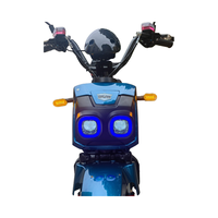 Scooter électrique à batterie lithium 60V, étanche, moteur 1000W, motos de rue avec écran LCD, 60 km/h, motos tout-terrain