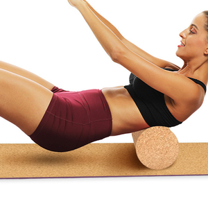 Miska gym 4 en 1 precio bajo lujo Kork masaje de alta densidad nueva alfombra de fitness puede hacer juego de ruedas de <span class=keywords><strong>Yoga</strong></span> de corcho de bloque de rodillos de gran tamaño - Product Image 6